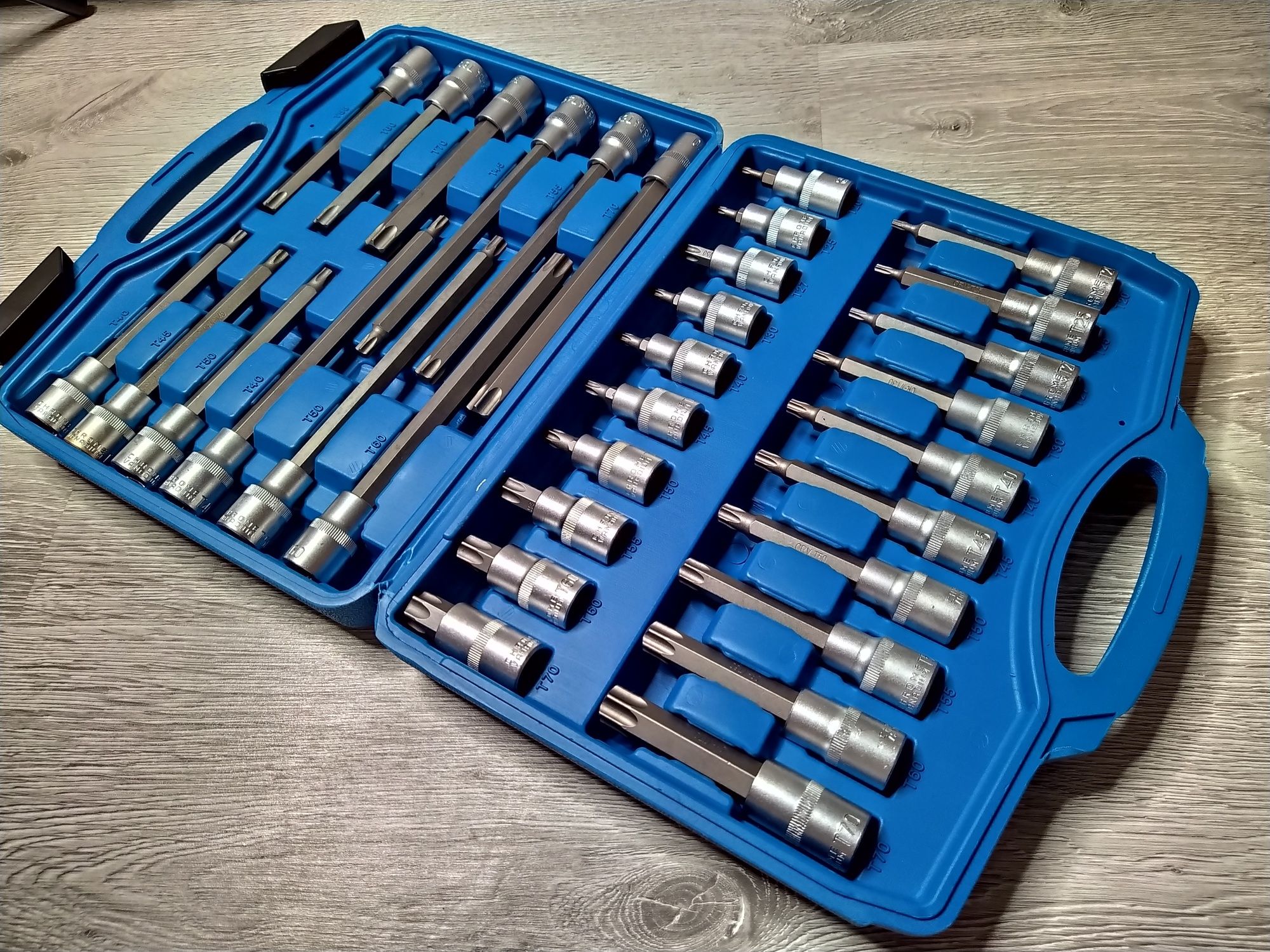 Trusa 32 piese biti, torx 1/2