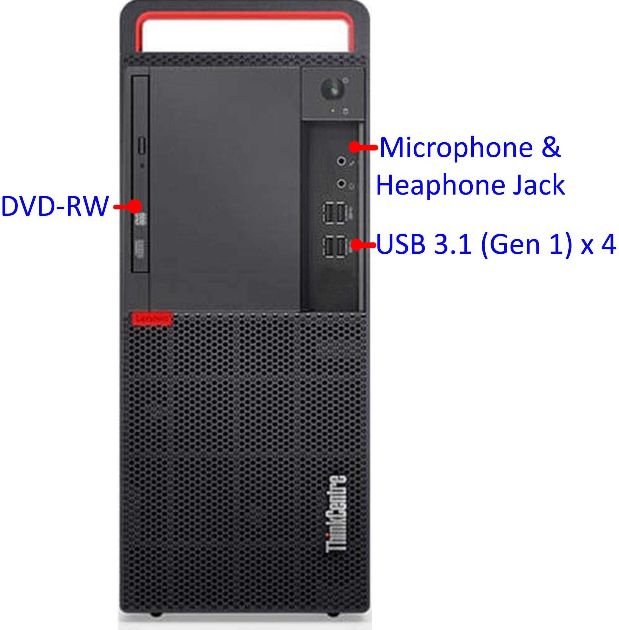 Lenovo M910T Tower, Core i5 6th Gen, 16 GB,SSD 256 + 2 TB HDD 24м Гар.