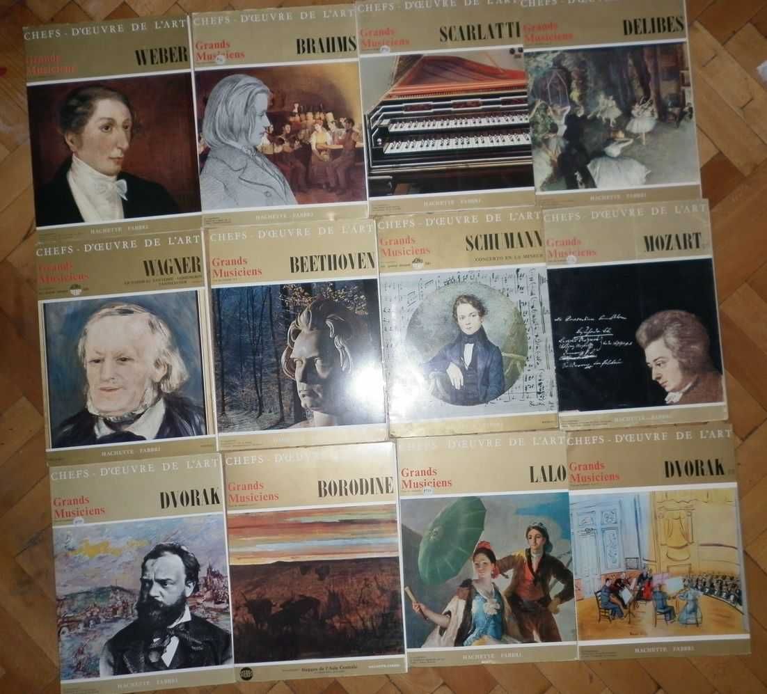Колекция от немски плочи Chefs-d'oeuvre de l'art Grands Musiciens