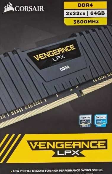 Memorie Corsair Vengeance 64GB (2x32) DDR4 3200MHz CL16 noua sigilata