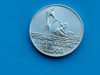 500 Lire 1975 Vatican-UNC-Argint
