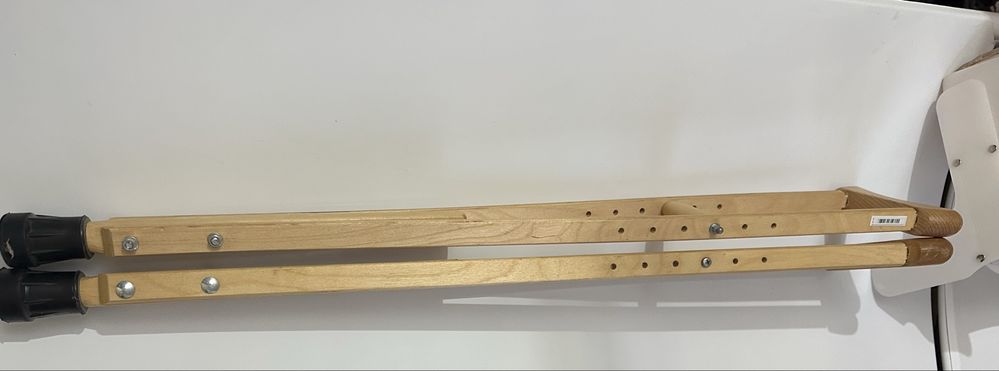 Костыли детские, использовали 1 раз