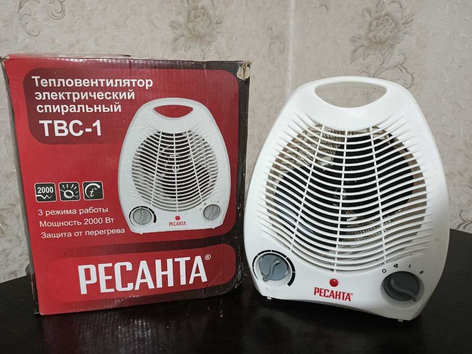 Тепловентилятор спиральный ТВС-1