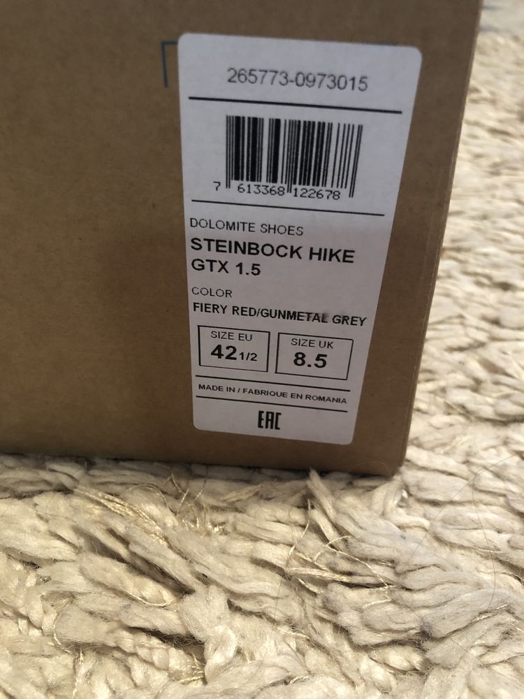 Туристически обувки Dolomite Steinbock hike gtx 1.5