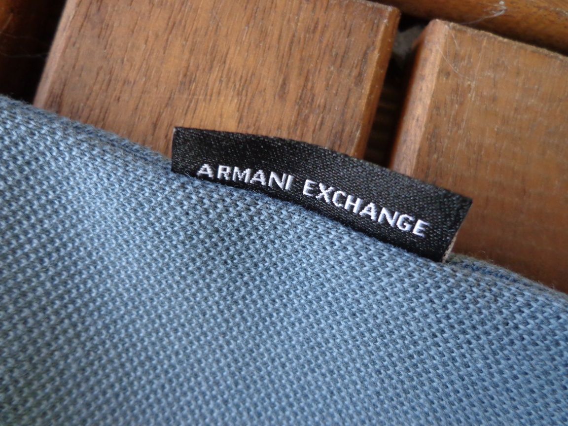 Мъжка поло тениска Armani Exchange Logo Polo T-shirt