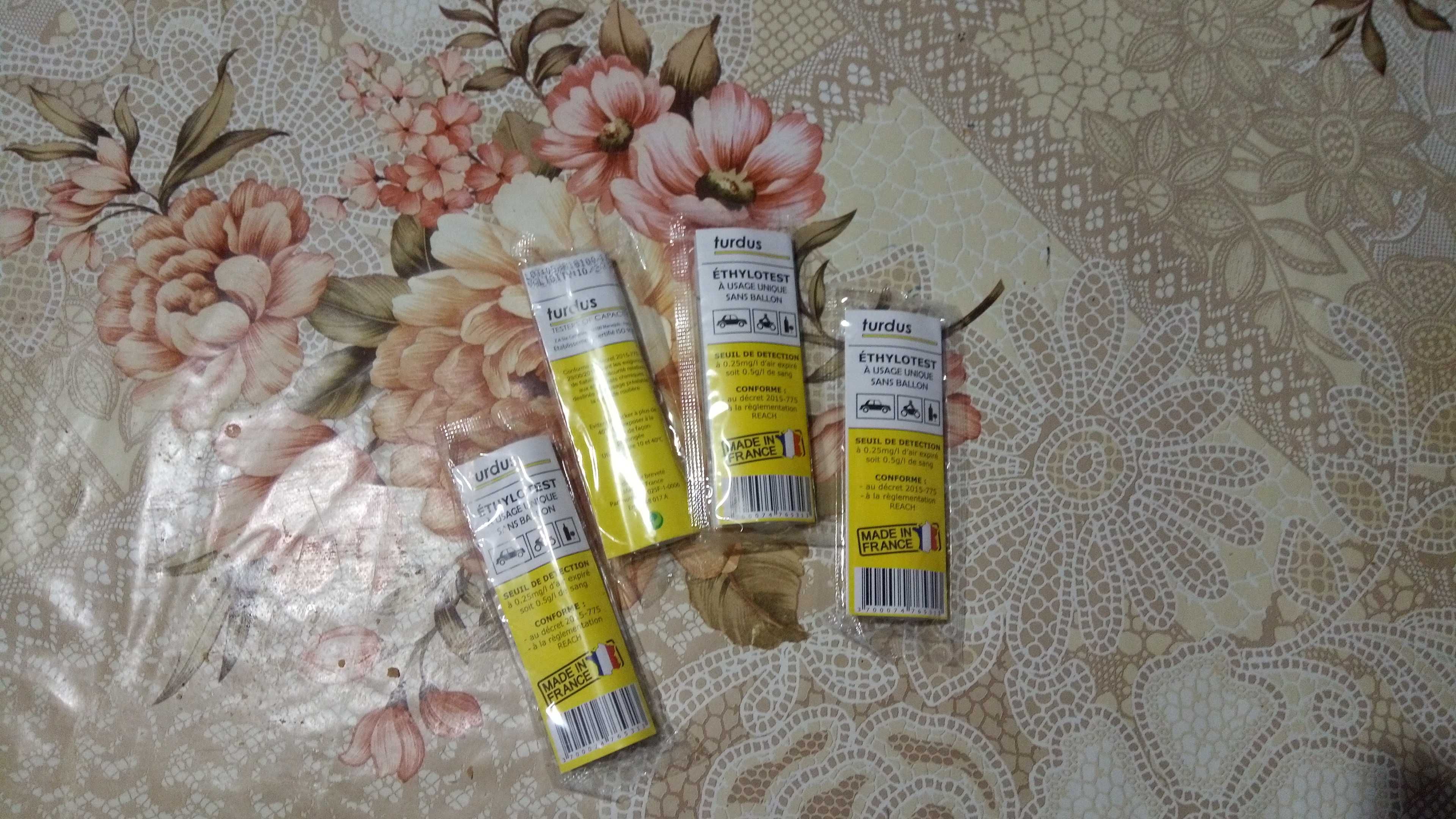 ТЕСТ ЗА АЛКОХОЛ  за еднократна употреба