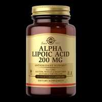 Альфа-липоевая кислота Solgar Alpha Lipoic Acid 200 mg (50 капсул) США