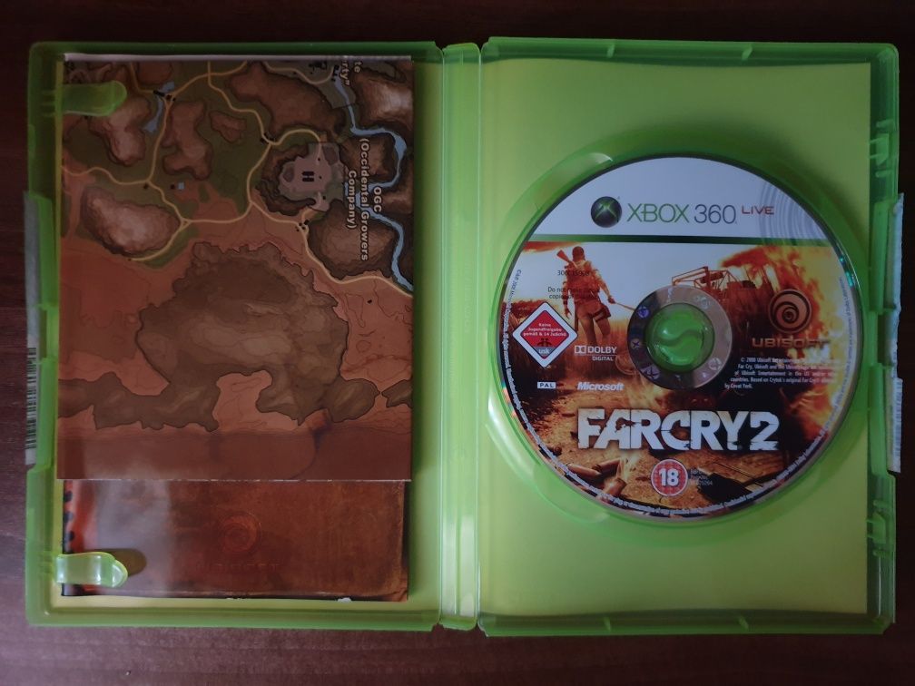 Far Cry 2 Xbox 360 complet cu hartă