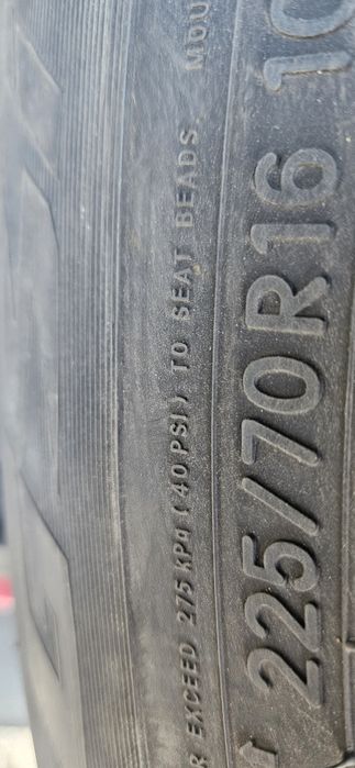 225/70/16 toyo зимни гуми с мек протектор 4 броя за SUV