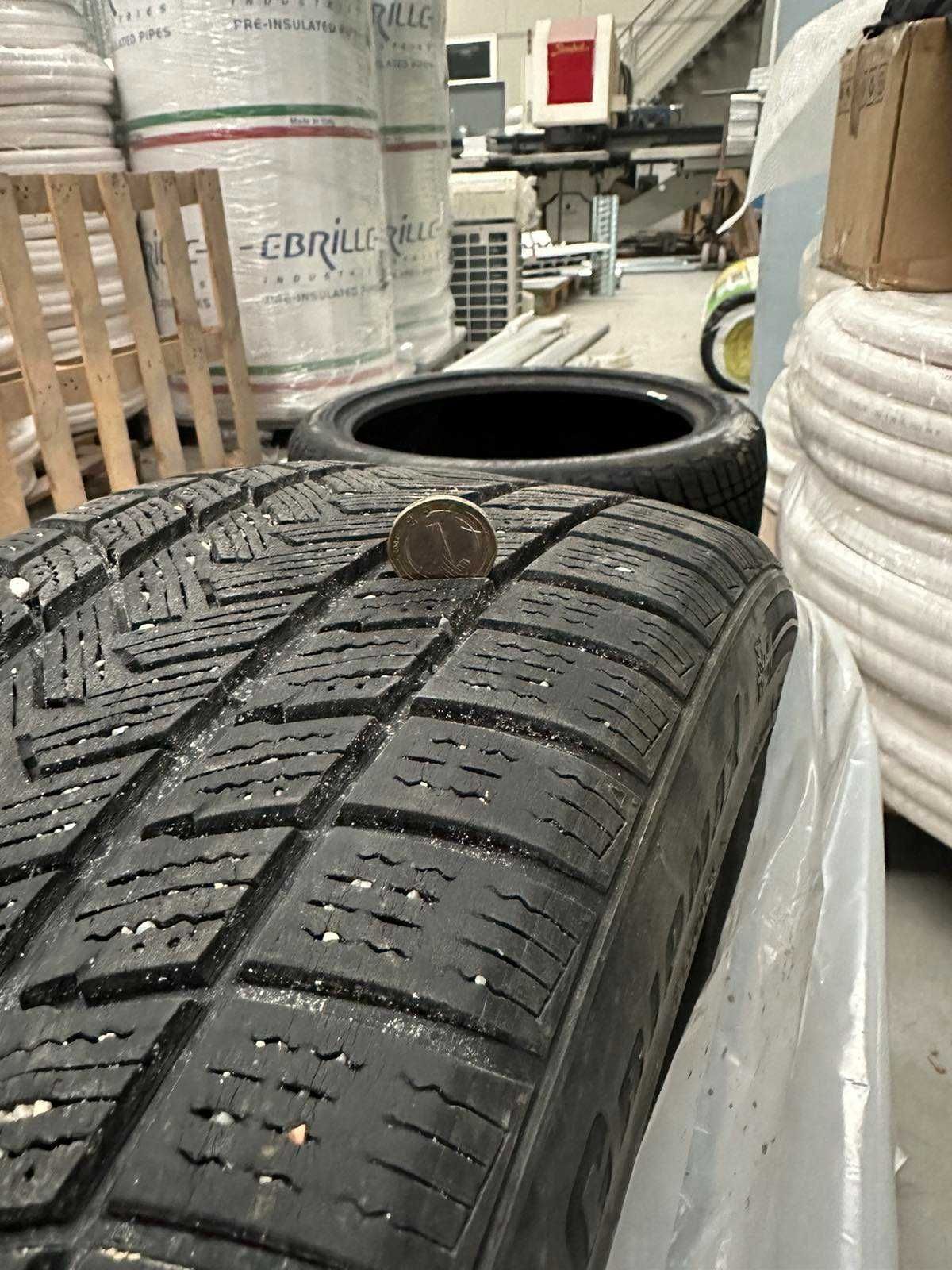 Продавам 3 броя зимни гуми 225/45R19