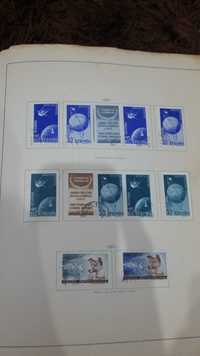 Vand colectie de timbre vechi de aproximativ 400 buc, anii 1940-1960