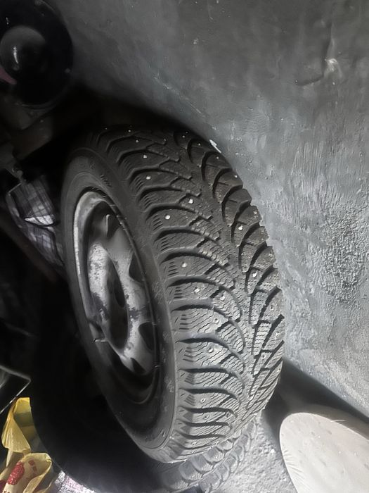 Зимняя резина R14 на штампах