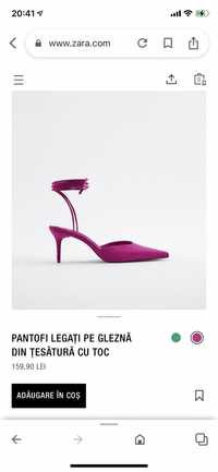 Pantofi dama zara