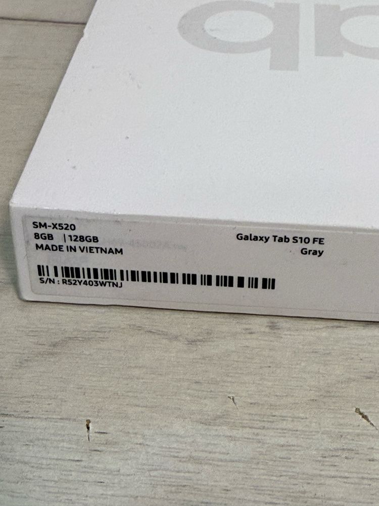Samsung Galaxy Tab S10 Fe 8/128gb  sigilata !
