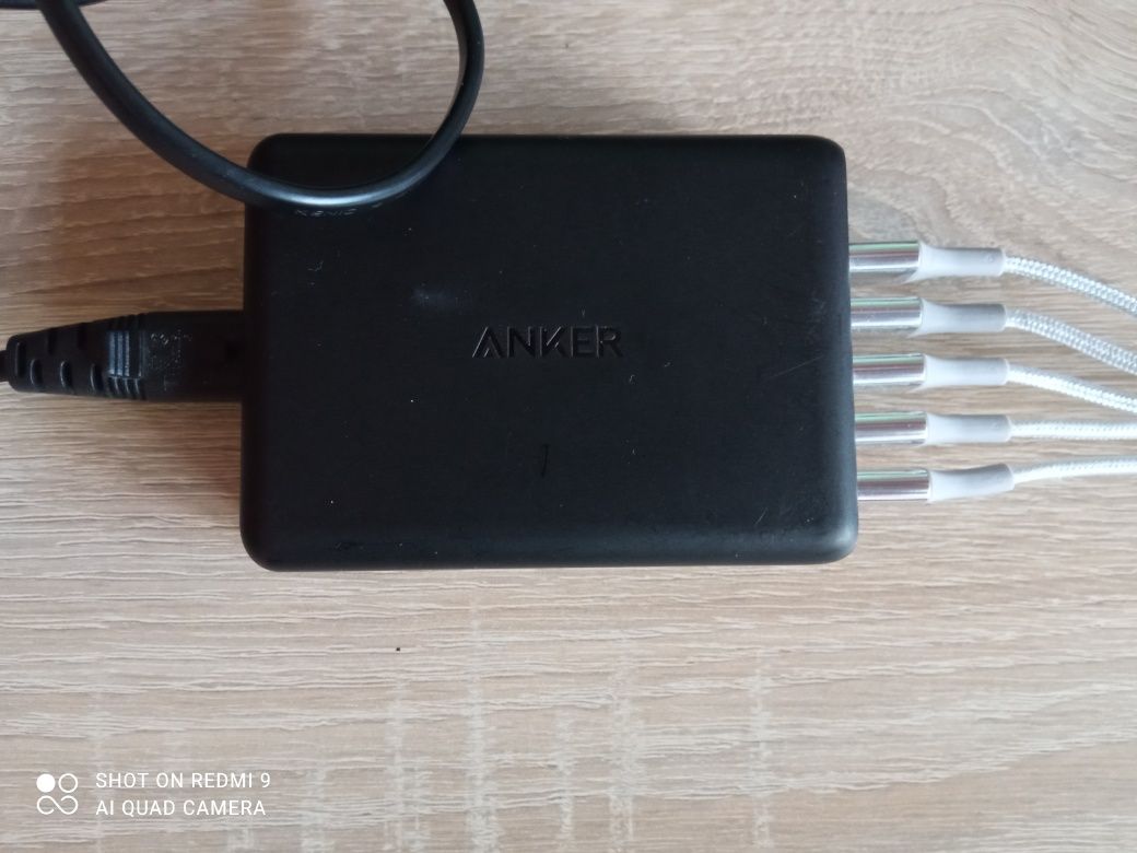 Anker power port speed 5 и USB кабел Baseus