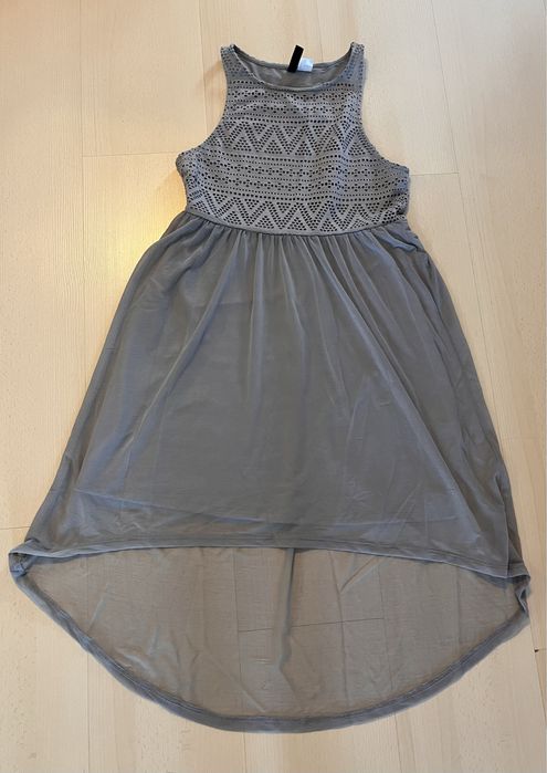 Rochie de vară, 34/XS, gri-albastru deschis