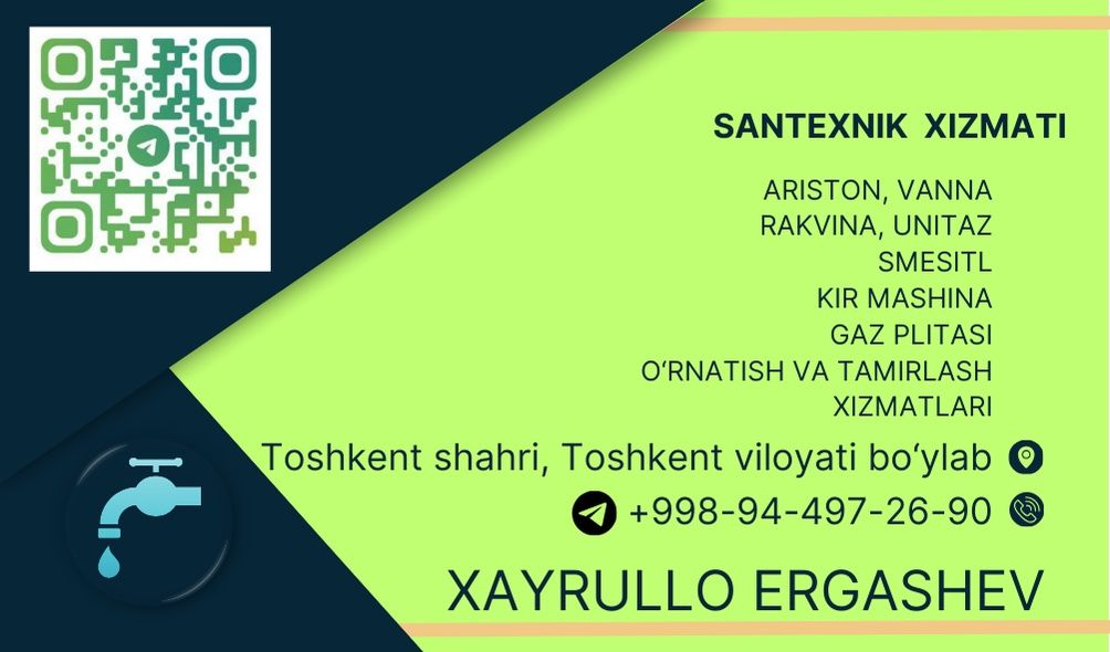 Santexnik xizmati