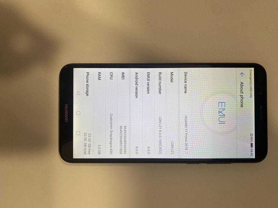 Huawei Y Prime 2018 32GB ID-XXL276