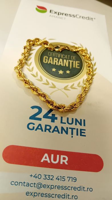 Brățară aur 18k(AG20 Dancu/b28599.4*20) Cu ridicare din agentie !!