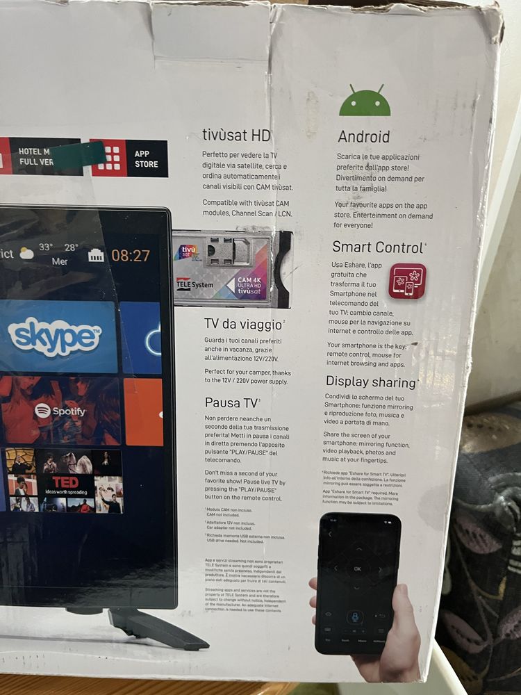 Smart slim FHD 22”