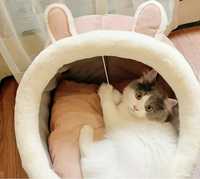 Мека къщичка-легло за котка