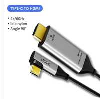 Кабель адаптер USB-C to HDMI 4K 60Hz