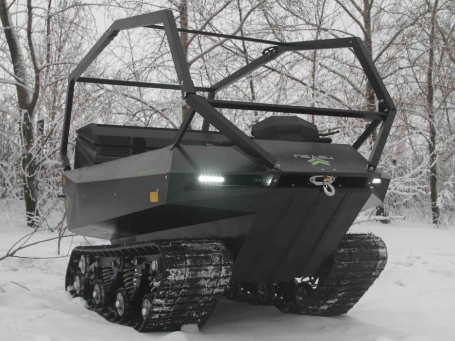 Плавающий вездеход Пелец Мини III для охотников и рыболовов