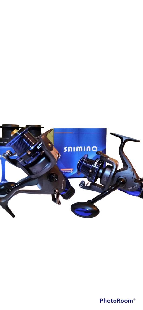 Set 3 Mulinete Saimino KDT 6000 9+1rulmenti cu Baitrunner