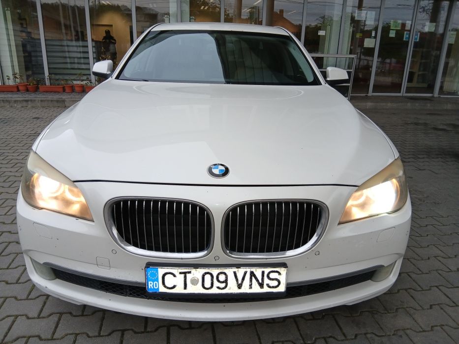 BMW 730D 2010 3.0D Alb Perlat Euro 5 Impecabil