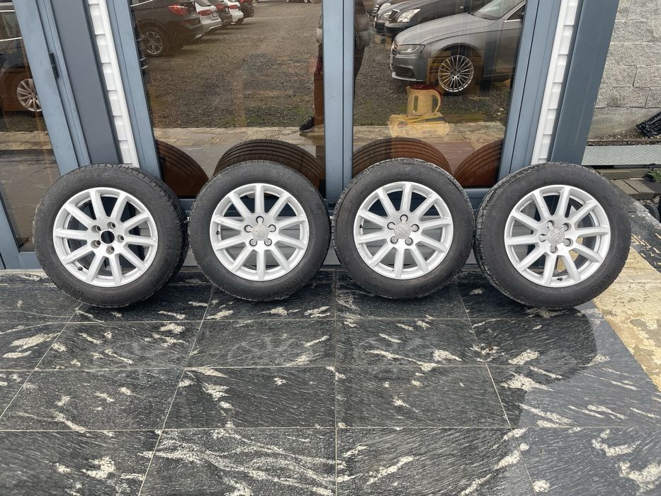 Джанти Audi с нови гуми 205/60/16 Ауди 5x112