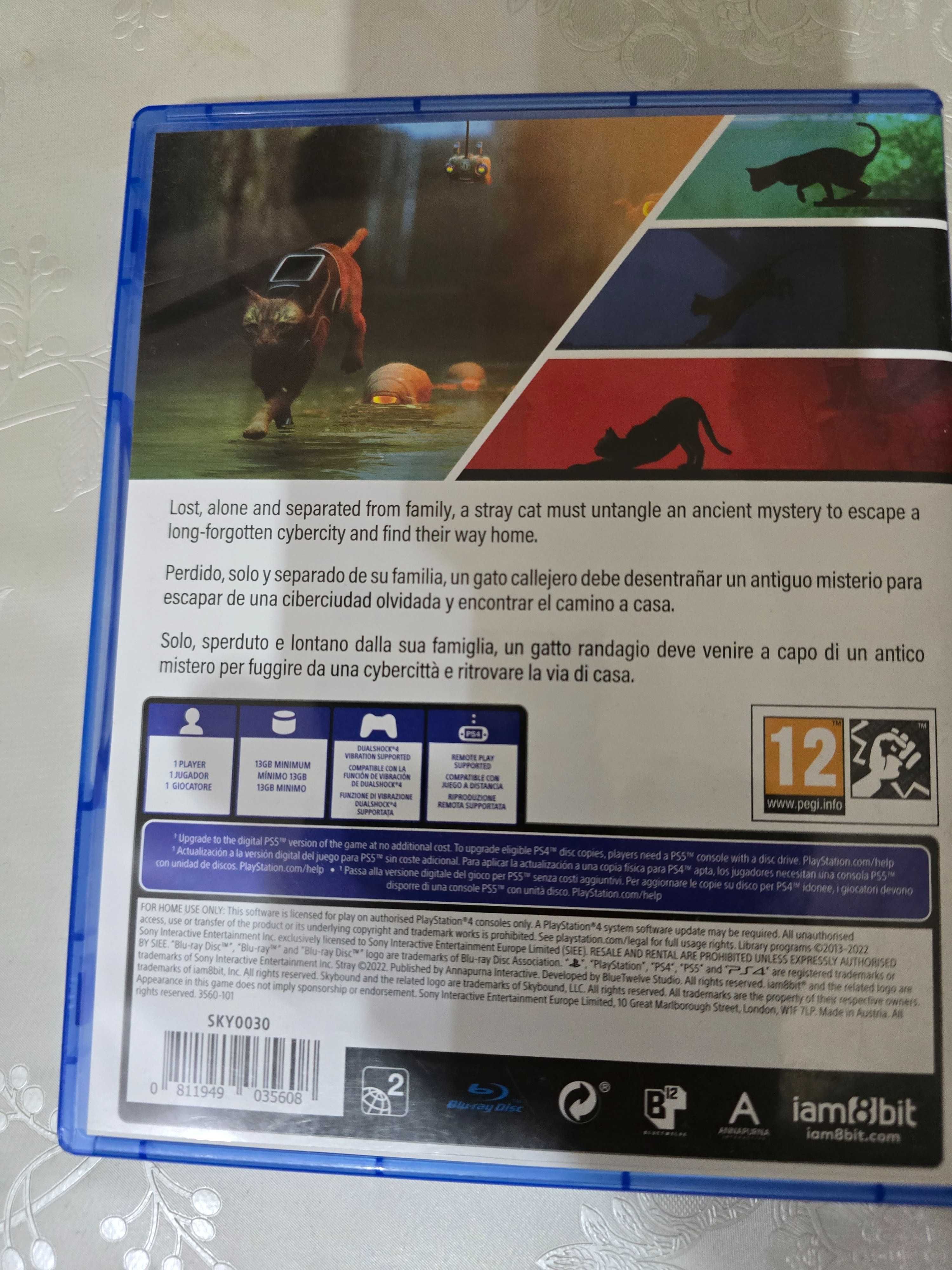 Stray игра на ps4 ps5