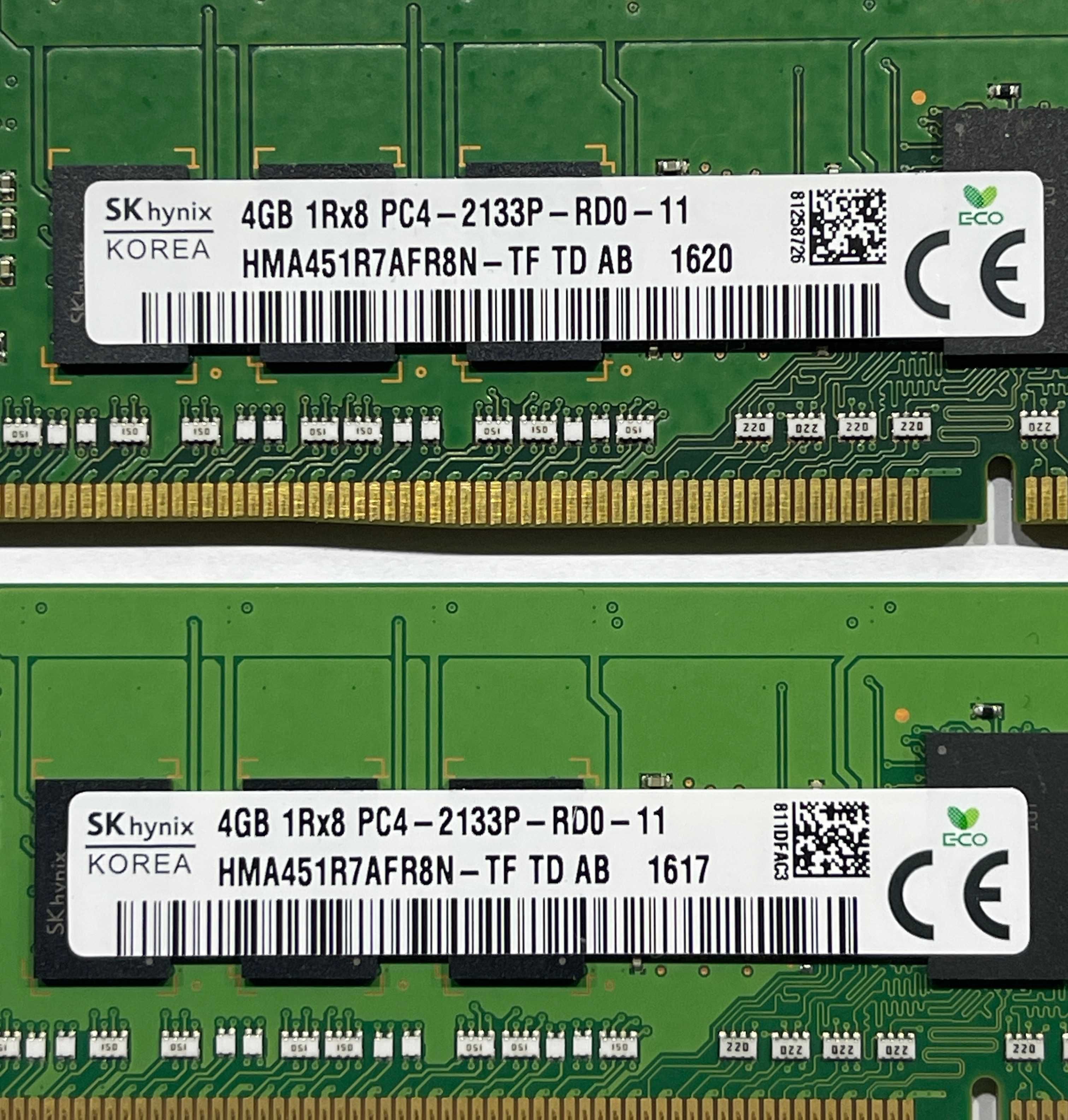 32GB 2Rx4 PC4-2400T DDR4 ECC - Samsung , Hynix, Micron