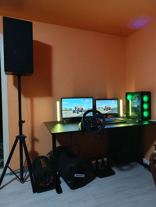 Devanzare gamer pc , GTX1070ti ,RYZEN5 4500 ,16 GB RAM,