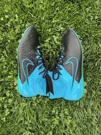 Ghete Fotbal Nike Magista Obra Ag Leather Black/Turquoise 9 UK 10 US