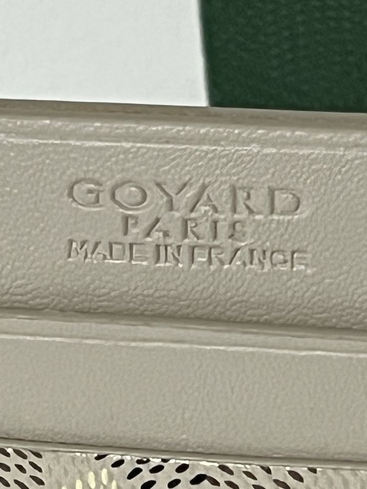 Cardholder goyard crem deschis portcard