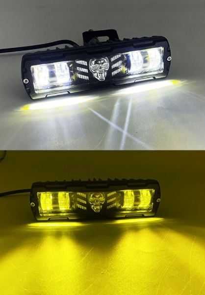 LED прожектор ЧЕРЕП за коли мотоциклет SUV