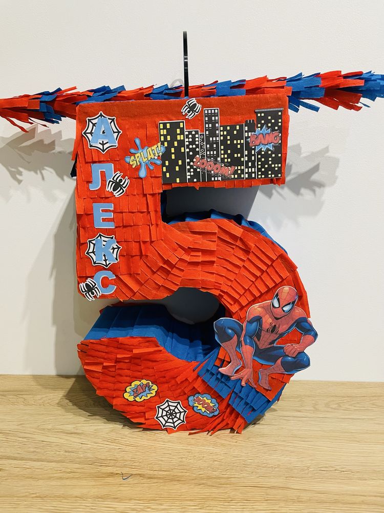 Спайдърмен цифра/Spiderman пинята