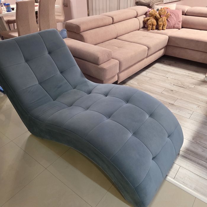 Лежанка Лагуна, цвят тюркоаз