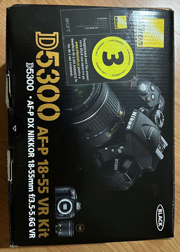 Aparat foto DSLR Nikon D5300