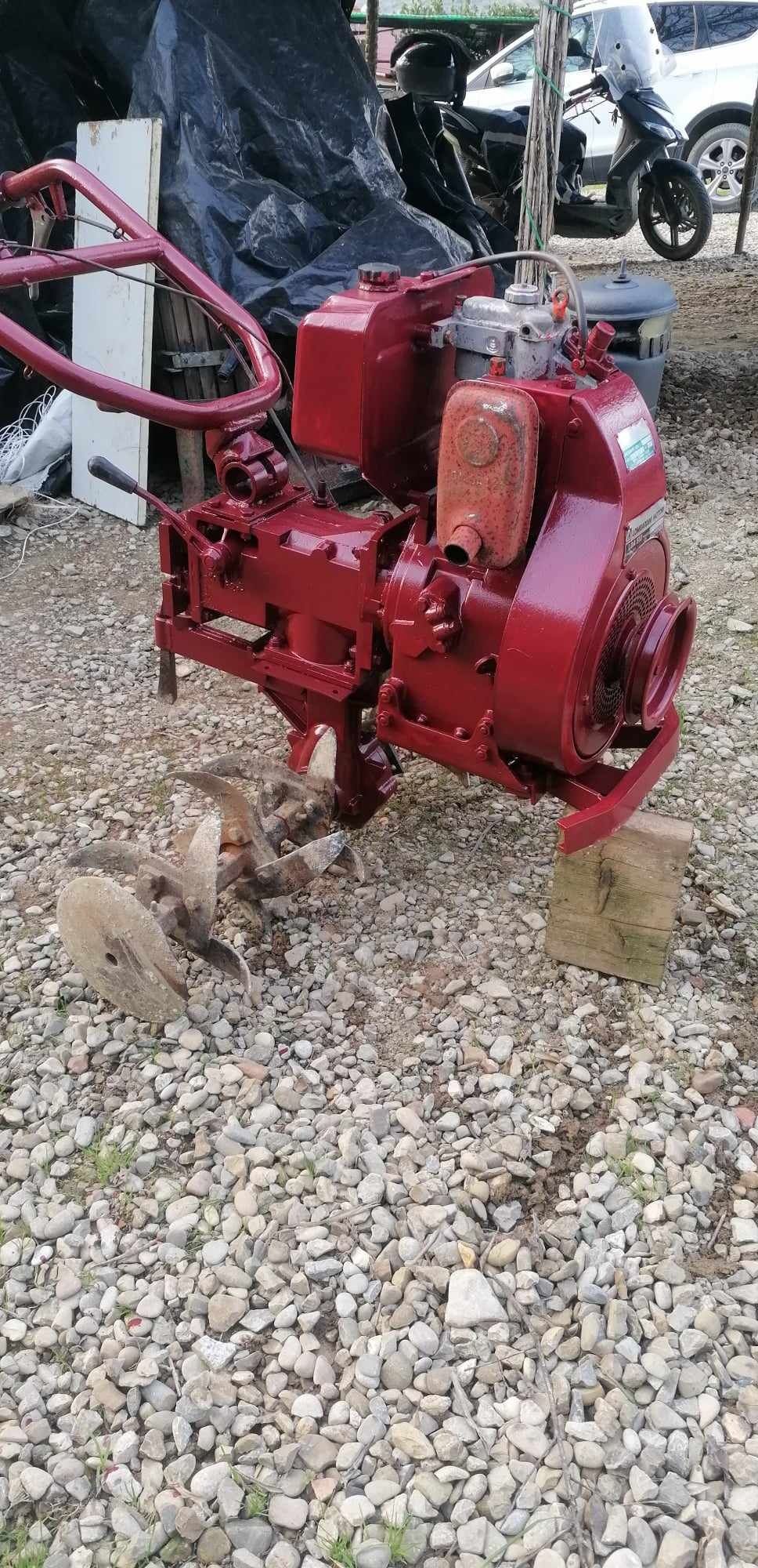 Motosapă diesel.