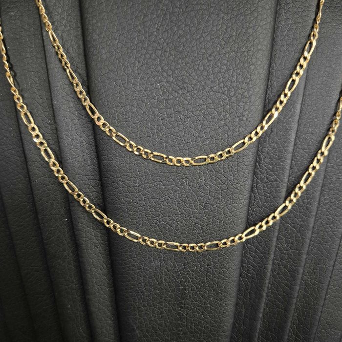 ( B32086.1 / Ag28 Doi Baieti ) Lant Aur 14K - 4.09 grame / 1831 lei