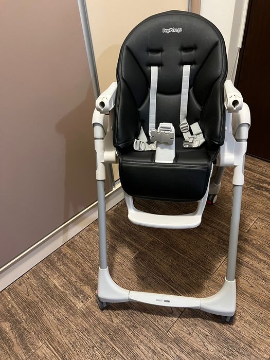 Peg Perego Prima Pappa follow me- Scaun de masa copil 2 in 1