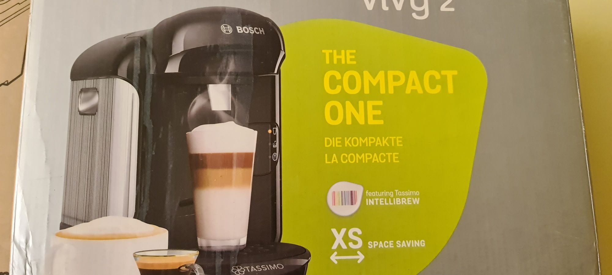 Espressor Bosch Tassimo Vivy II TAS1402, 1300w, 3.3 bar, 0.7l