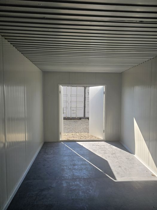 Container modular de vanzare, birou sau depozitare, 6 x 3 sau 6 x 2,5