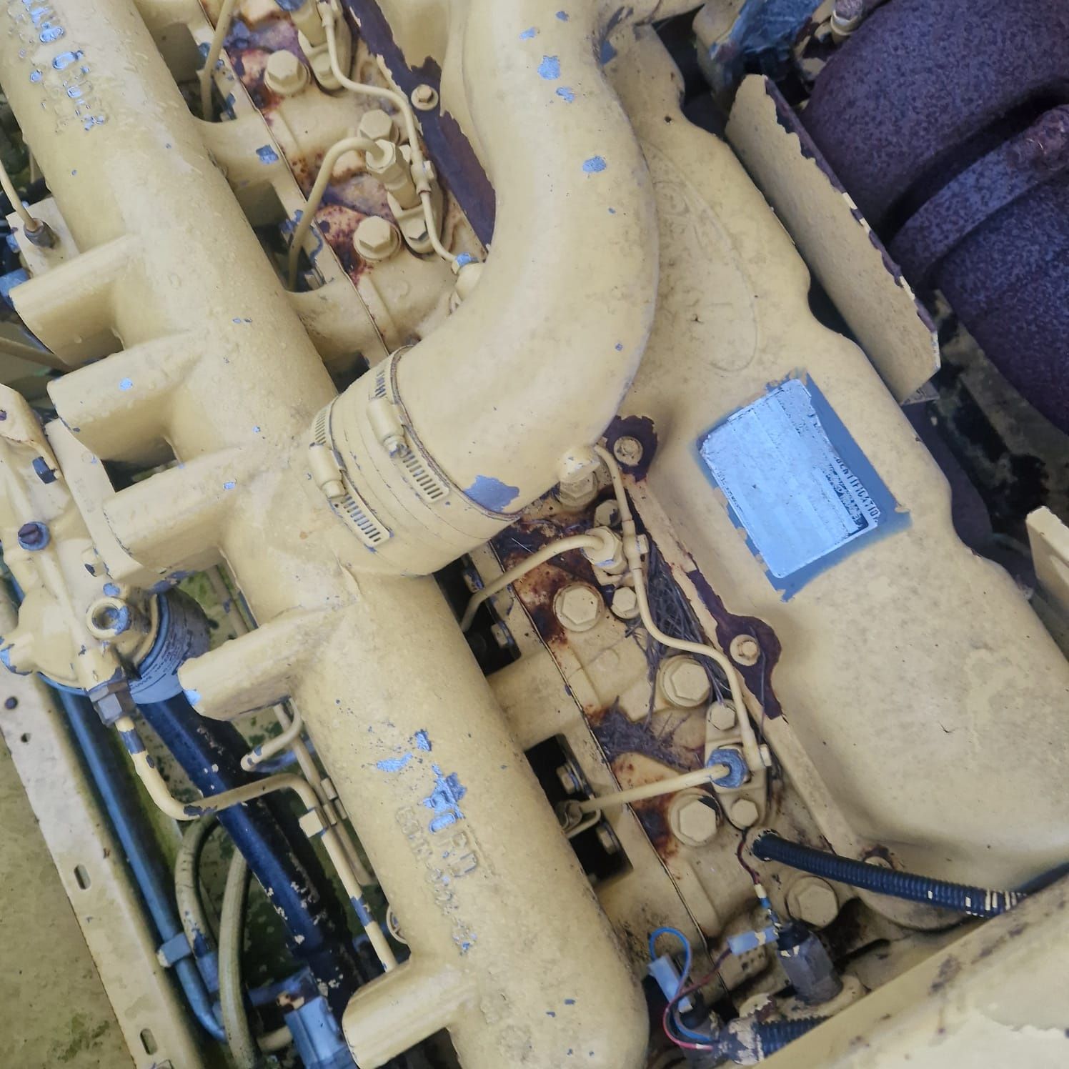 Motor new holland tx34 motor ford