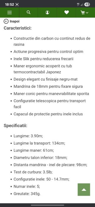 Lanseta Fox eos tele 3.90m