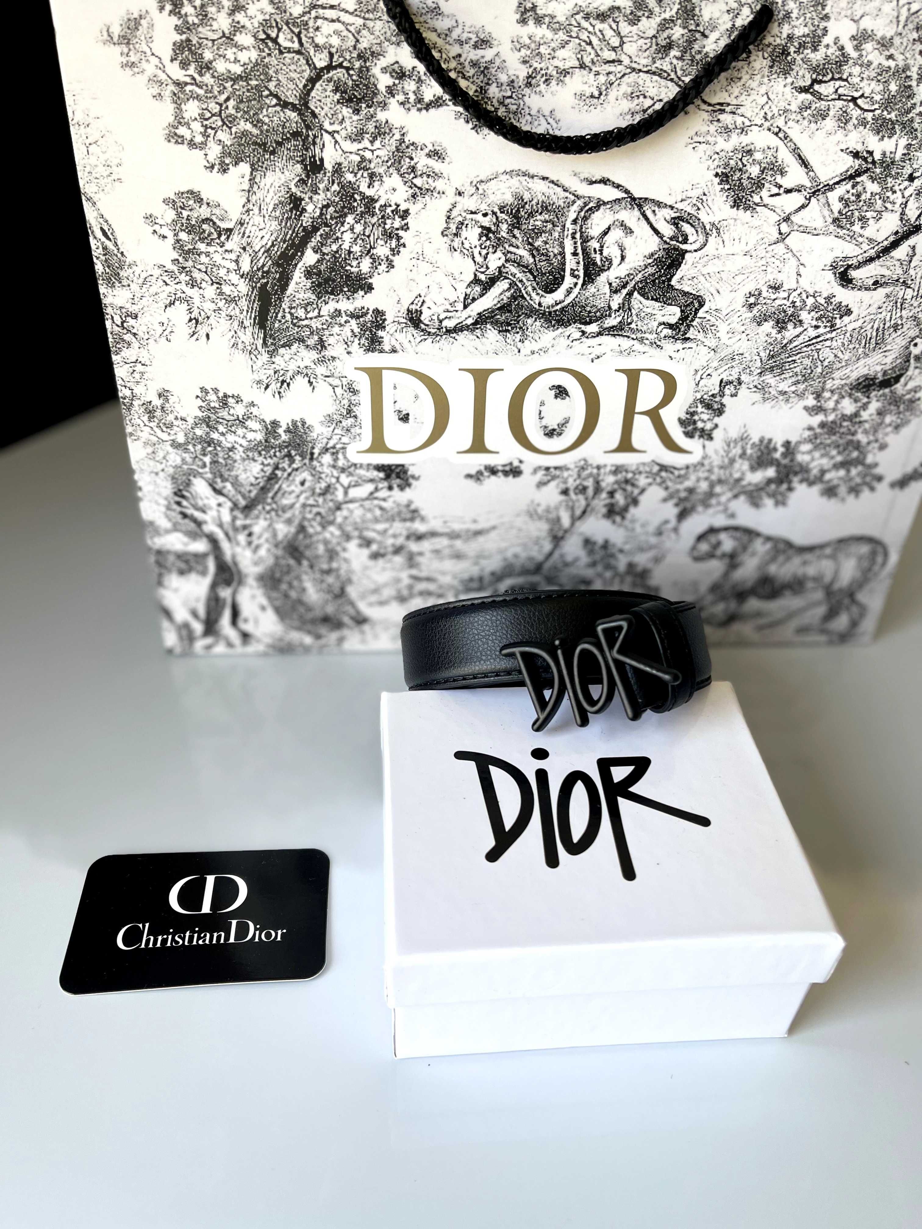 Curea Christian Dior 100-110 cm, piele naturală