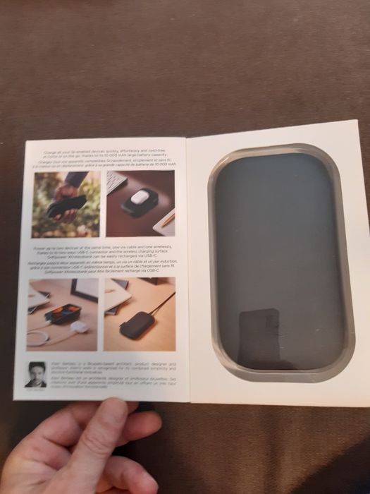 Vand power bank Lexon Wirelessbank 15w