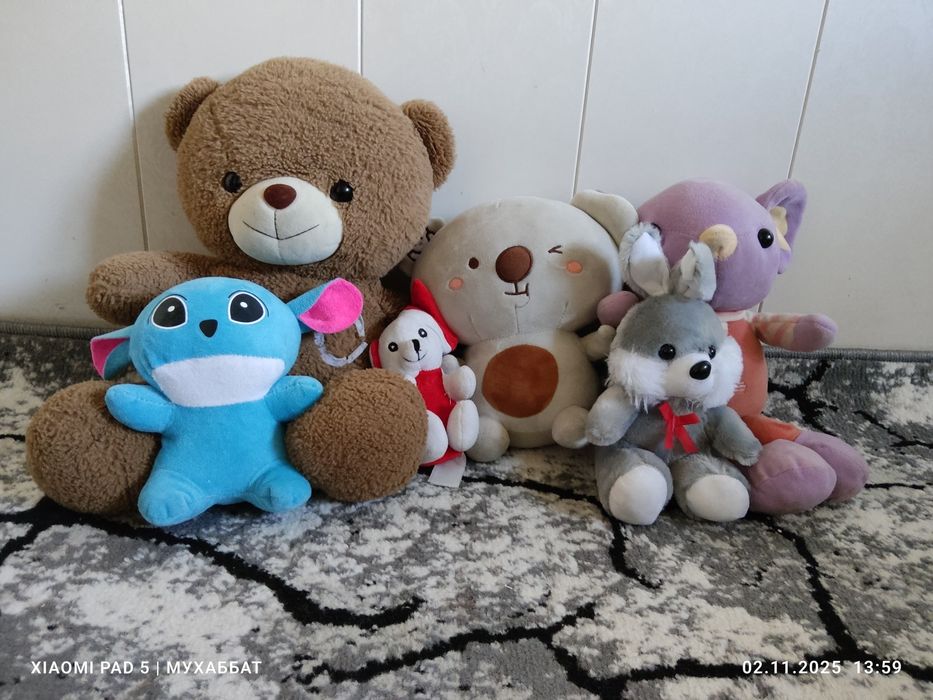 Мягкие игрушки для детей