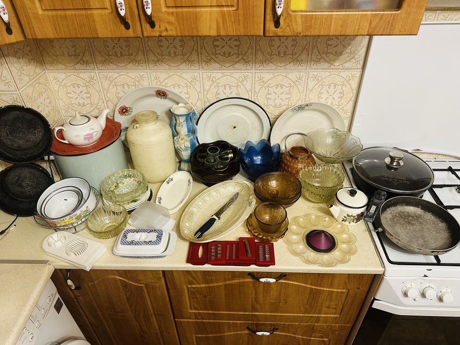 Посуда б/у дешево